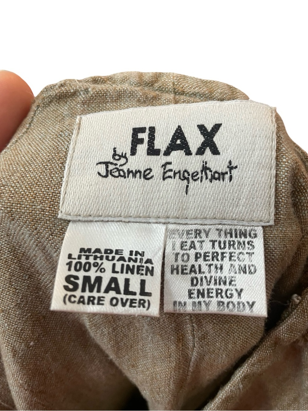 FLAX 100% LINEN TOP - Picture 10 of 12